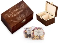 Pojemniki kuchenne - Murrano Herbata DLA BABCI w Grawerowanej Skrzynce SKRH-CM_HERx2-CO2-004 - miniaturka - grafika 1