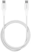 Kable komputerowe i do monitorów - PURO PURO Fast Charging Plain Type-C Cable Kabel USB-C 2.0 na USB-C 2.0 2A 480 Mbps 2m (biały) CUSBCUSBC2MTWHI - miniaturka - grafika 1