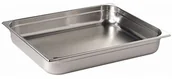 Pojemniki i kosze gastronomiczne - Vogue k807 patelnia ze stali nierdzewnej 2/1 Gastronorm, 150 MM K807 - miniaturka - grafika 1