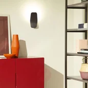 Lampy ścienne - Casablanca Ashiya lampa oświetlająca ścianę tytan - miniaturka - grafika 1