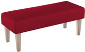 Ławki do przedpokoju - Dekoria.pl Dekoria.pl Ławka czerwony 100 × 40 × 40 cm Etna 197-705-60 - miniaturka - grafika 1