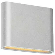 Lampy ścienne - Azzardo Kinkiet LAMPA ścienna CREMONA S MAX-1015S-WH metalowa OPRAWA prostokątna LED 6W do łazienki IP54 biała - miniaturka - grafika 1