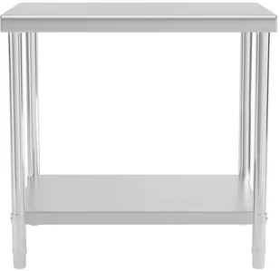 Royal Catering Stół roboczy - 90 x 60 cm - 210 kg - stal nierdzewna CATERING 10011353 RCAT-90/60-NW - Stoły gastronomiczne - miniaturka - grafika 5