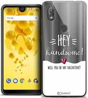 Etui i futerały do telefonów - Wiko Caseink Etui ochronne do View 2, 6,0 cala, bardzo cienkie, Love Hey Handsome CRYSPRNTVIEW2RLOVEHEY - miniaturka - grafika 1
