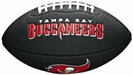 Rugby - Wilson Tampa Bay Buccaneers NFL Mini Football czarny WTF1533BLIDTB - miniaturka - grafika 1