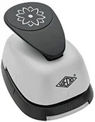 Pojemniki biurowe - Wedo 168443 dziurkacz ozdobny z efektem 3D, czarny 168443 - miniaturka - grafika 1