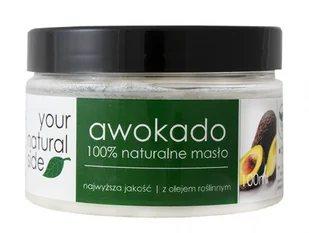 Your Natural Side 100% naturalne masło awokado - Your Natural Side Velvety Butters 100% naturalne masło awokado - Your Natural Side Velvety Butters - Balsamy i kremy do ciała - miniaturka - grafika 2
