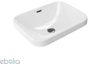 Excellent Umywalka wpuszczana w blat 57 Hasko Excellent CEAC.3718.570.WH - Umywalki - miniaturka - grafika 2