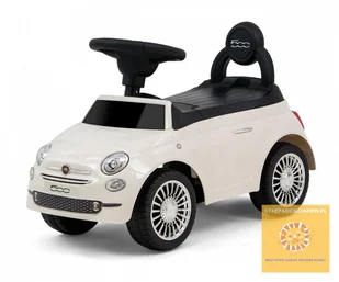 Milly Mally Pojazd Fiat 500 White STREFADZIECIAKOW.PL 3033 - Jeździki dla dzieci - miniaturka - grafika 7