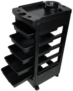 Calissimo Wózek Pomocnik Fryzjerski Szafka Do Salonu Kółka ST008 - Meble fryzjerskie - miniaturka - grafika 2