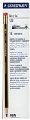 Ołówki - Staedtler 122 Tip stopień twardości HB-HB Noris ołówek z gumką w etui z kartonu, 12 sztuki 4007817132081 - miniaturka - grafika 1