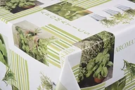 Obrusy i serwetki - Venilia venilia obrus Harmonie owalne, poliester, PCW Harmony, 140x200 cm 55008 - miniaturka - grafika 1