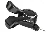 SHIMANO Manetka rowerowa TX-30 3 rzędowa, lewa, czarna - Części rowerowe - miniaturka - grafika 3