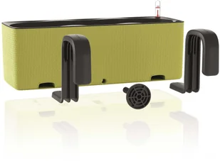 Lechuza Donica Balconissima 40 z uchwytami, limonkowa, 13685 - Donice - miniaturka - grafika 4