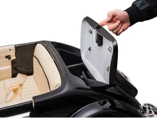 LEAN CARS Auto na akumulator Mercedes 540K Czarny 7723 - Pojazdy elektryczne dla dzieci - miniaturka - grafika 9