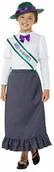 Stroje karnawałowe - Smiffys Victorian suffragette  kostium dla dzieci - miniaturka - grafika 1