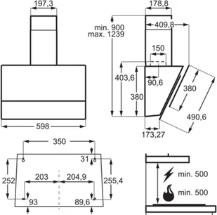 Electrolux LFV616K - Okapy kuchenne - miniaturka - grafika 5