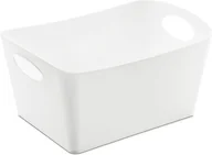 Akcesoria łazienkowe - Koziol Pojemnik Boxxx Recycled M biały 1404125 - miniaturka - grafika 1
