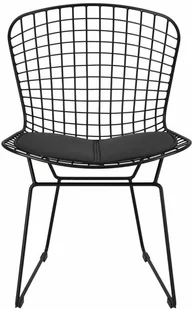 D2.Design DESIGN Krzesło Harry czarne / czarna poduszka - Krzesła - miniaturka - grafika 13