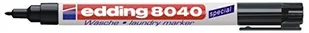 Edding e-8040 10 sztuk Permanent Marker do tekstyliów, 1 MM, czarna e-8040 - Markery permanentne - miniaturka - grafika 2
