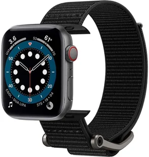 Spigen Pasek Durapro Flex Apple Watch 4/5/6/7/SE 44/45mm Black SPN1970BLK - Akcesoria do smartwatchy - miniaturka - grafika 5