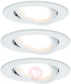 Oprawy, klosze i abażury - Paulmann Nova spot wpuszczany LED, aluminium - miniaturka - grafika 1