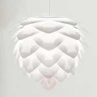 Lampy sufitowe - Vita Copenhagen Ekstrawagancka lampa wisząca Silvia mini, biała - miniaturka - grafika 1