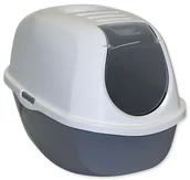 Kuwety dla kotów - MAGIC CAT Kuweta z pokrywą szara - miniaturka - grafika 1