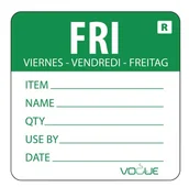 Opakowania gastronomiczne - Vogue Naklejka piątek usuwalna | 500 szt. L070 - miniaturka - grafika 1