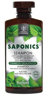 Farmona SAPONICS Szampon do włosów cienkich i delikatnych - Szampony do włosów - miniaturka - grafika 2