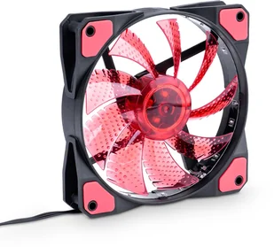 Akyga Wentylator Akyga AW-12C-BR 12V 120x120x25mm Molex - czerwony RCO-13497 - Wentylatory komputerowe - miniaturka - grafika 3
