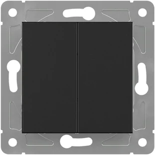 LEXMAN Włącznik pojedynczy EDG1006W  czarny  LEXMAN - Wyłączniki światła i elektryczne - miniaturka - grafika 4