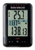 Liczniki rowerowe - CATEYE Licznik Micro CC-MC200W czarny - miniaturka - grafika 1