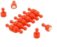 Dekoracje domu - first4magnetsTM Stożek first4magnets na magnes, biuro i dużym lodówka o średnicy 12 MM, 21 MM, opakowanie 1 sztuki, pomarańczowy, f4mso 12 (F4MSO-12) - miniaturka - grafika 1