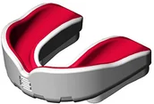 Ochraniacze do sportów walki - Makura makura Ignis Pro ochraniacz szczęki, biały SPOMG004-Red/White - miniaturka - grafika 1