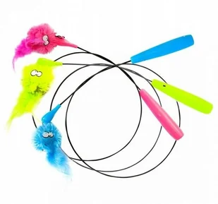 Coockoo Zabawka Dla Kota Lommy 80 cm kolor różowy - Zabawki dla kotów - miniaturka - grafika 3