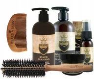 Kosmetyki i akcesoria do pielęgnacji brody - Zestaw do brody By My Beard Szczotka Grzebień - miniaturka - grafika 1