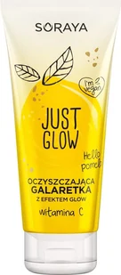 Soraya JUST GLOW Galaretka d/mycia twarzy z efektem Glow z witaminą C 150ml - Kosmetyki do mycia twarzy - miniaturka - grafika 3