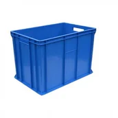 Pojemniki przemysłowe - Artech Pojemnik skrzynka plastikowa pełna EURO 410-1 NIEBIESKA PEART 410 NIEBIESKA PEART - miniaturka - grafika 1