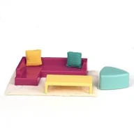 Akcesoria dla lalek - Lori Zestaw mebli do salonu dla lalek Lori - miniaturka - grafika 1