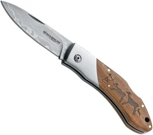 Magnum Nóż do krojenia  Caveman 8.2 cm ze stali damasceńskiej, 01ry818dam 01RY818DAM - Akcesoria turystyczne - miniaturka - grafika 2