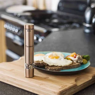 Bestron Młynek do pieprzu i soli APS100CO, miedziany, 18,2 cm - Młynki do soli i pieprzu - miniaturka - grafika 2