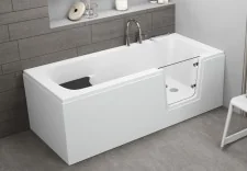 Polimat Avo 140 Wanna prostokątna 140x70 cm biała 00306 - Wanny - miniaturka - grafika 2