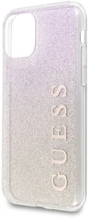 Guess Obudowa dla telefonów komórkowych Glitter Gradient pro iPhone 11 Pro GUHCN58PCUGLG Różowy - Etui i futerały do telefonów - miniaturka - grafika 6