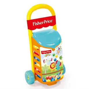 Fisher Price Wózek z piłeczkami Dolu - Zabawki interaktywne dla dzieci - miniaturka - grafika 2