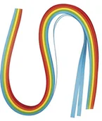 Quilling - Rayher 71937990 papier do quillingu, 50 x 0,6 cm, 80 G/M2, SB-Btl, tęcza 71-937-990 - miniaturka - grafika 1