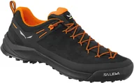 Buty sportowe męskie - Salewa Wildfire Leather Shoes Men, czarny/pomarańczowy UK 10 | EU 44,5 2022 Buty podejściowe 00-0000061395-938-10 - miniaturka - grafika 1