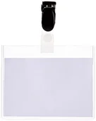 Etykiety samoprzylepne i bloki etykiet - Unbekannt PAVO Premium 60 X 90 MM "ramka wymienna" Name Badge dla gości (25 sztuk) 8009220 - miniaturka - grafika 1