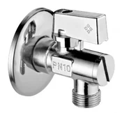 Zawory i kraniki - Deante VFA B62K ZAWóR KąTOWY Z FILTREM 1/2" 3/8" W KARTONIKU - miniaturka - grafika 1