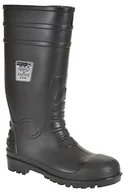 Kamizelki męskie - Portwest portwest steelite Total Safety Wellington S5, unisex dorosłych kalosze w miejscu pracy, 45 EU, czarny FW95BKR45 - miniaturka - grafika 1